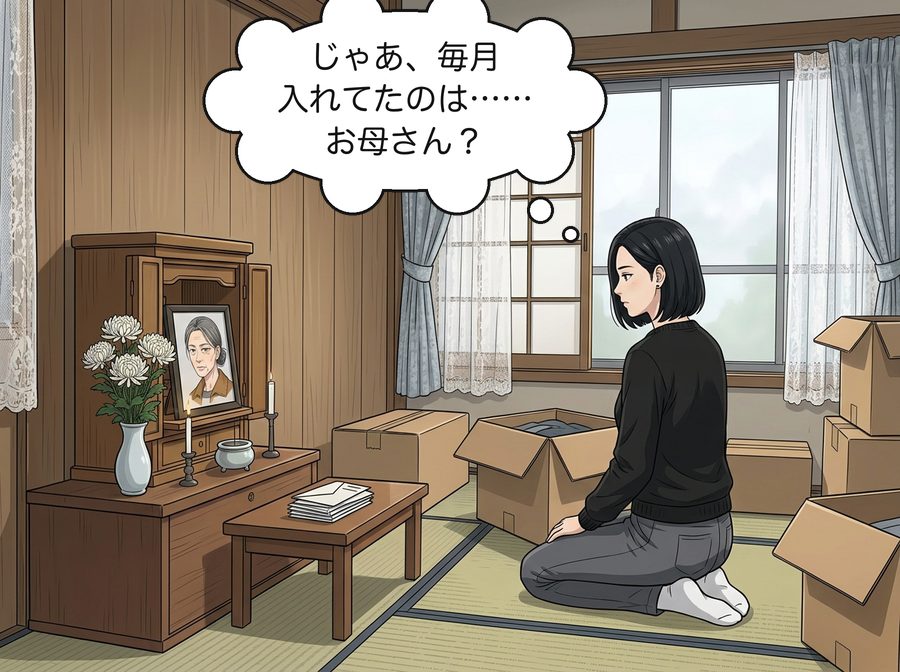森下美咲「じゃあ、毎月入れてたのは……お母さん？」