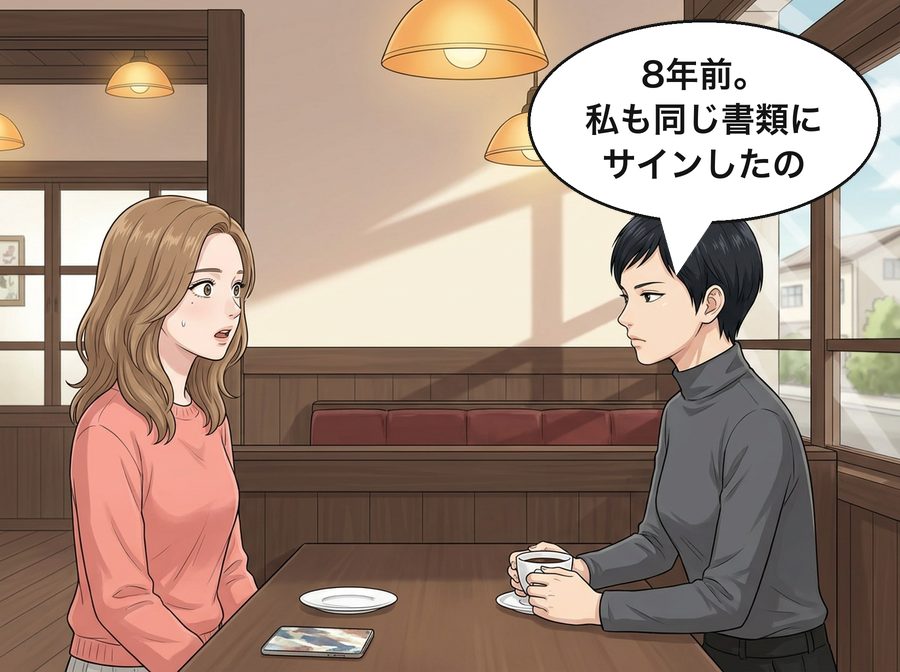千尋「8年前。私も同じ書類にサインしたの」